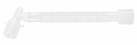 Гофрована з'єднуюча трубка з подвійним поворотним кутовим з'єднувачем 22F - 22M/15F, Sumi